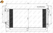NRF 35473 Klímahűtő HYUNDAI TRAJET