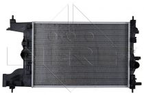 NRF 53155 Hűtőradiátor OPEL ASTRA J / ZAFIRA C