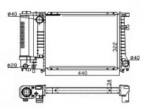 NRF 53426A Hűtőradiátor BMW 3 / 3 COMPACT / 5