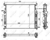 NRF 53937 Hűtőradiátor MERCEDES GL-osztu00e1ly / ML-osztu00e1ly / R-osztu00e1ly / SL-osztu00e1ly