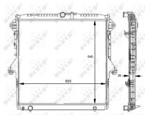 NRF 59074 Hűtőradiátor FORD RANGER